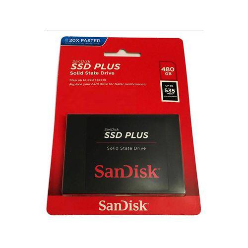 Hd Ssd Sandisk Plus 480gb G26 535-400 Mb/s