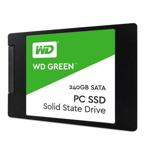 Hd Ssd Western Digital Green 240gb - 2.5" - Wds240g1g0a