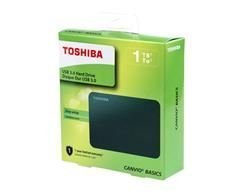 HDD Externo Portatil Toshiba Canvio Basics 1 TB - HDTB410XK3AA