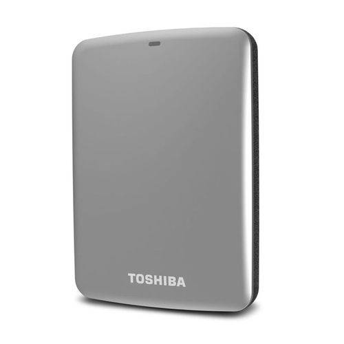 Hdd Externo Portatil Toshiba Canvio Connect 1 Tb Prata