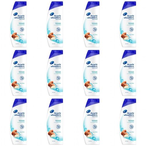 Head & Shoulders Hidratação Shampoo Anticaspa 400ml (kit C/12)