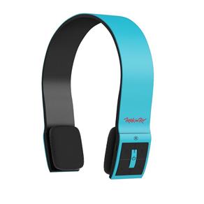 Tudo sobre 'Headphone Bluetooth Aquarius Rock In Rio Sem Fio com Microfone e Cabo Micro USB - Azul'