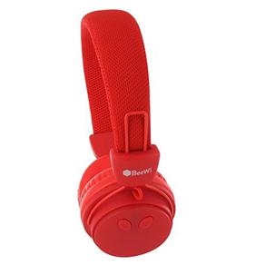 Headphone Bluetooth e com Fio Beewi Ground Bee BBH120-A6 Vermelho