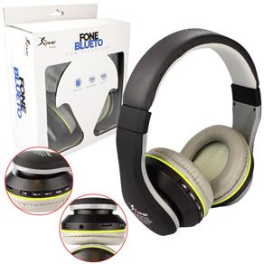 Headphone Bluetooth Fm e Cartao Sd Dobravel Preto Kp-409 Knup
