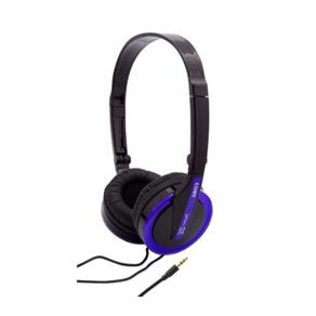 Headphone Coby Cv145 Jammerz Elite / Azul / Dobrável / Conchas Acústicas Almofadadas