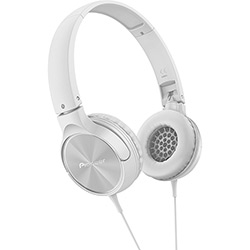 Headphone Dobrável Pioneer Branco - SE-MJ522-W