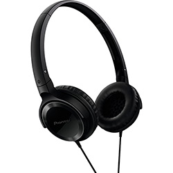 Headphone Dobrável Pioneer Preto SE-MJ502-K
