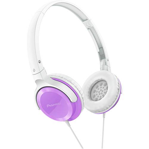 Headphone Dobrável Pioneer Violeta - SE-MJ502-V