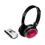 Headphone 2 em 1 Dobrável + Mini Alto-Falante - Coby - Cv18523 - Vermelho