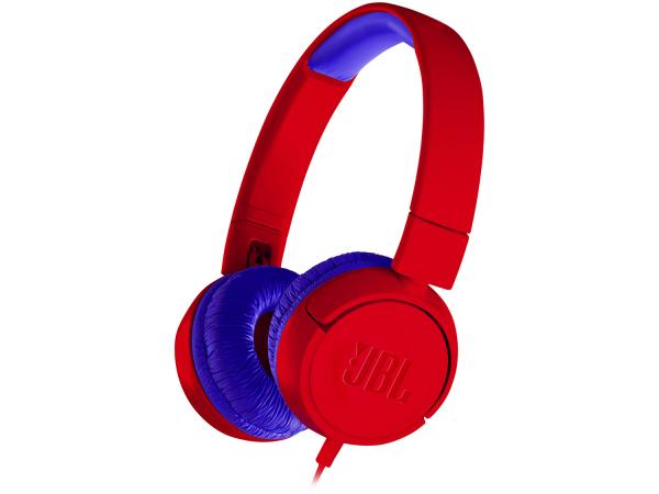 Headphone JBL JR 300 - Vermelho e Azul