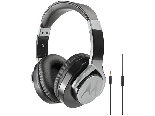 Headphone/Fone de Ouvido Motorola Esportivo - com Microfone Dobrável Pulse Max