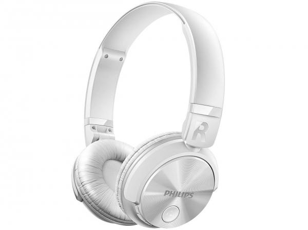 Headphone/Fone de Ouvido Philips Bluetooth - Sem Fio Wireless SHB3060WT/00 Branco