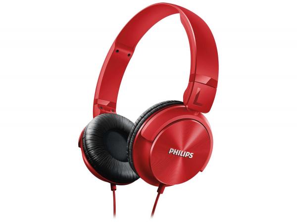 Tudo sobre 'Headphone/Fone de Ouvido Philips - SHL3060 Vermelho'