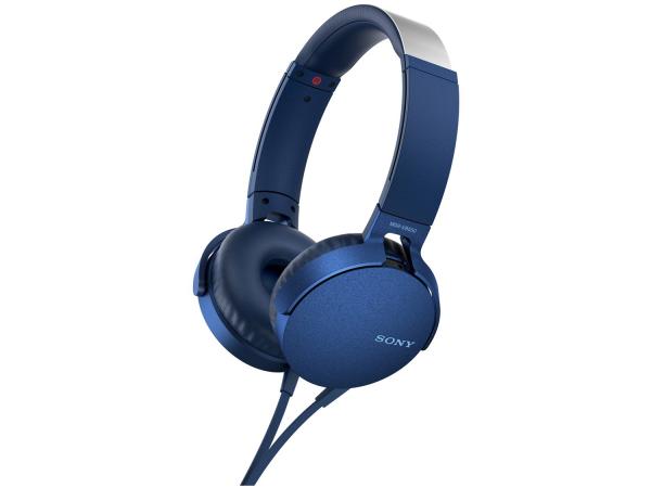 Headphone/Fone de Ouvido Sony com Microfone - MDR-XB550AP