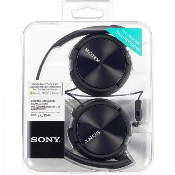 Headphone/Fone de Ouvido Sony - MDR-ZX310AP Preto