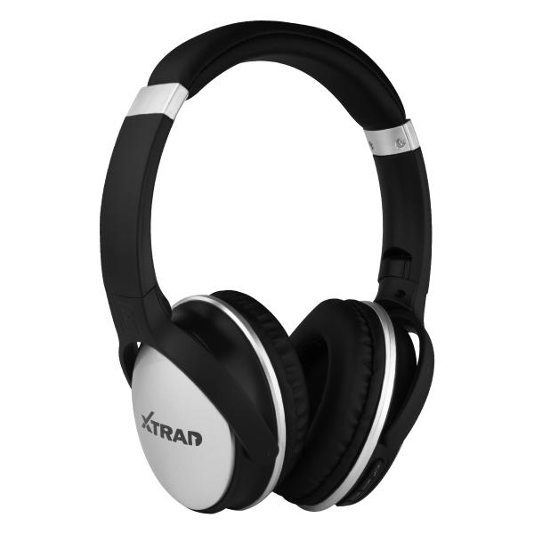 Headphone Fone de Ouvido Xtrad Sem Fio LC-813 Bluetooth - Prata