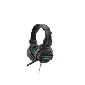 Headphone Gamer Green USB Led Light Verde - Pulse - PH143