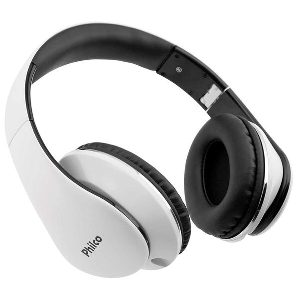 Headphone PH02B com Alças Dobráveis Branco - Philco