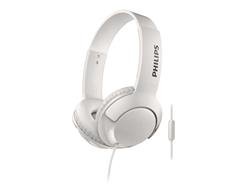 Headphone Philips Bass+ - Cabo de 1,2 M - Branco - Shl3075Wt/00