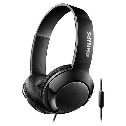 Headphone Philips Bass+ - com Microfone - Preto - SHL3075BK/00