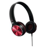 Headphone Pioneer SE-MJ532-R, Vermelho, Dobrável