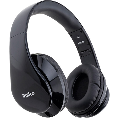 Headphone Preto PH02P - 59205006 - Philco