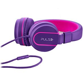 Headphone Pulse On Ear Stereo Rosa/Roxo - PH161