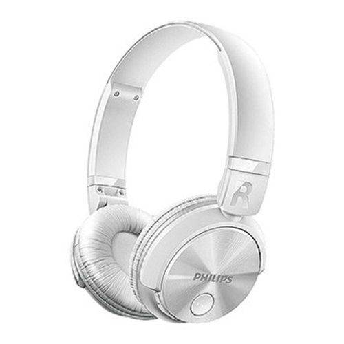 Headphone SHB3060BK/00 Alça Ajustáveis, Drivers de 32mm, Bluetooth, Branco - Philips