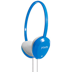 Headphone Slim Youts Plate Azul