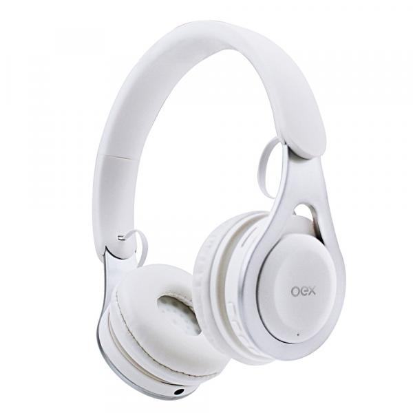 Headset Bluetooth Drop Branco - Oex - Newex