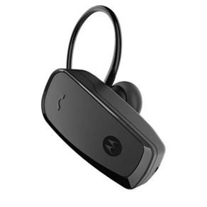 Headset Bluetooth Motorola Hk115 Microfone Bateria Log Duração Alcance 90M Multi Ponto - Preto