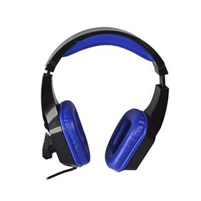 Headset Gamer com Led Usb Fone Knup Kp-366 Azul