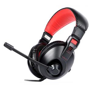 Headset Gamer CONQUEROR I P2 Preto/Vermelho E-BLUE