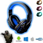 Fone Gamer Barato 2019 RGB 5.1 Surround P2