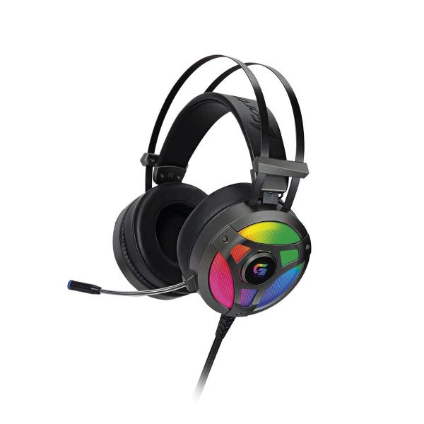 Headset Gamer Fortrek RGB H1 Pro Cinza