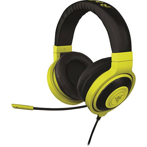 Tudo sobre 'Headset Gamer Kraken Neon Pro PC Amarelo - Razer'