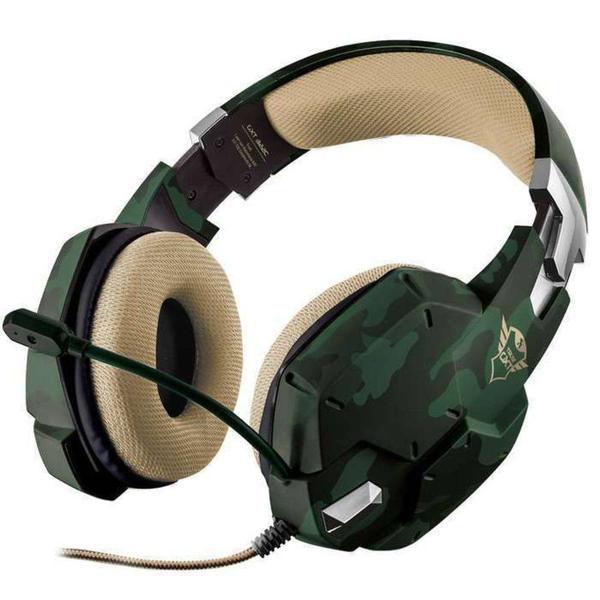 Headset Gamer - Trust Gxt 322c - Jungle Camo - Ps4 / Xbox One / Pc