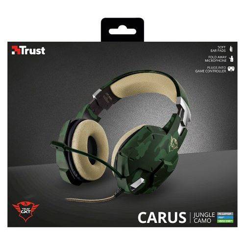 Headset Gamer - Trust Gxt 322c - Jungle Camo - Ps4 / Xbox One / Switch / Pc