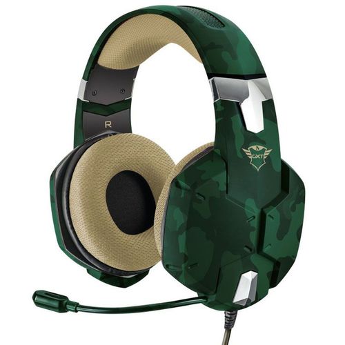 Headset Gamer - Trust Gxt 322c - Jungle Camo - Ps4 / Xbox One / Switch / Pc