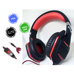 Headset Gamer Xbox One PS4 PC Notebook 7.1 Som do Jogo e Chat Plug P3 3.5mm Cabo Nylon