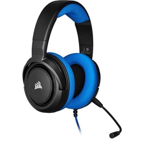 Headset Gaming Corsair Hs35 Stereo Azul Hs 20Hz - 20 Khz -