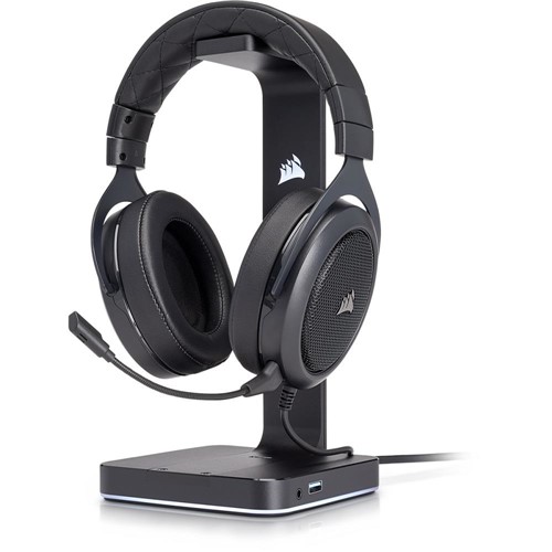 Headset Gaming Corsair Hs50 Stereo Carbono Hs 20Hz - 20 Khz