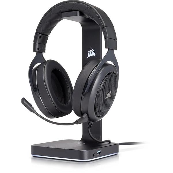 Headset Gaming Corsair Hs50 Stereo Carbono Hs 20hz - 20 Khz