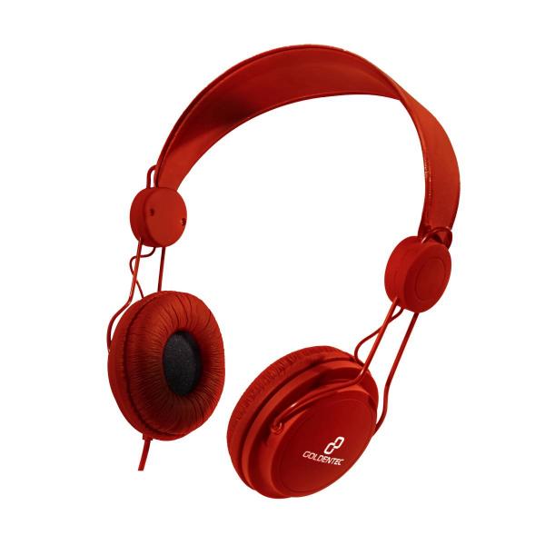 Headset Goldentec GT Soul Colors Vermelho - Goldentec Acessorios