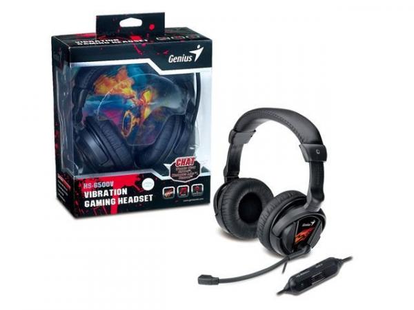 Headset GX Gaming Genius HS-G500V Gamer com Funcao Vibracao USB 31710020101