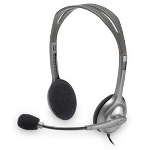 Headset Logitech H110 - Preto