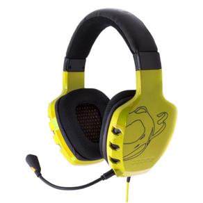 Headset Ozone Rage St Yellow - com Microfone Ajustável - Ozragesty