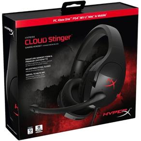 Headset para PC & PS4 HyperX Cloud Stinger HX-HSCS-BK/LA-CN