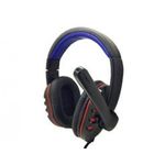 Headset PCTOP com Microfone PRETO/VERMELHO - HSGM-RB