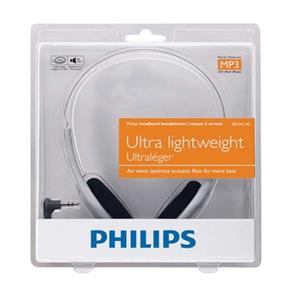 Headset Philips Extra Bass Ultra Lightweight Sbchl140 com Fio - PC